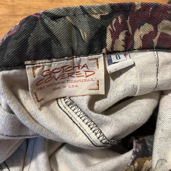 Vintage Gotcha Covered Size 8 Floral Skirt Made in the USA - Picture 5 of 8